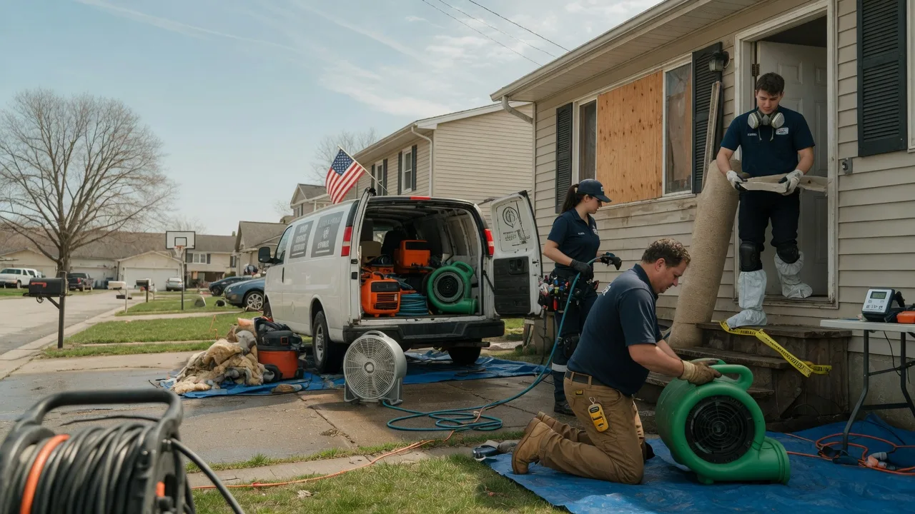 Water Damage Restoration in Hollenberg, KS near me
